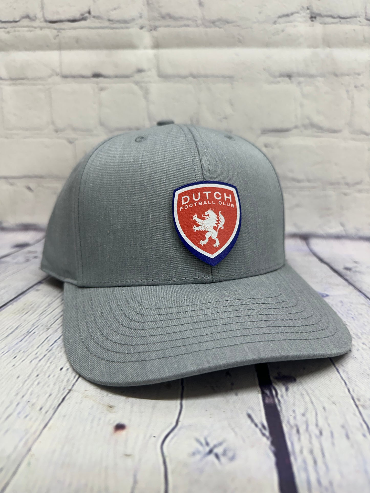 Dutch FC Custom Leatherette Patch Hat