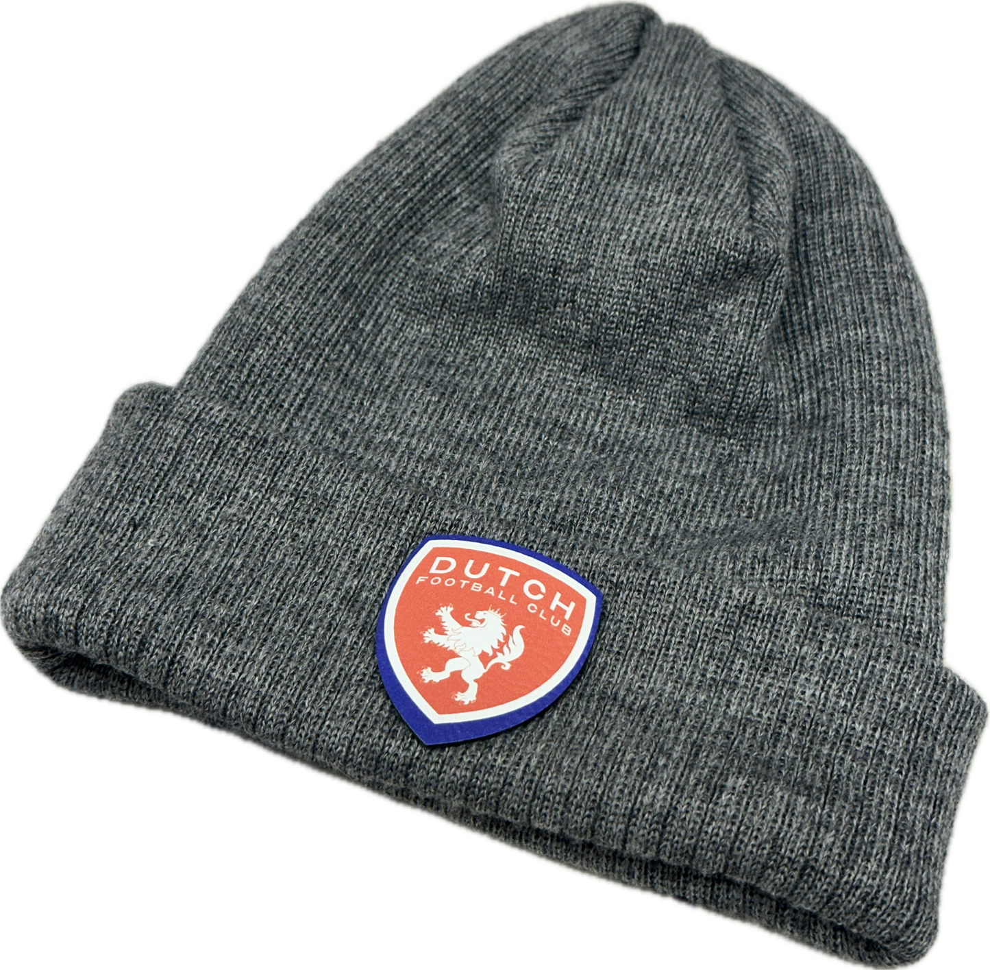 Dutch FC Beanie with Leatherette Patch