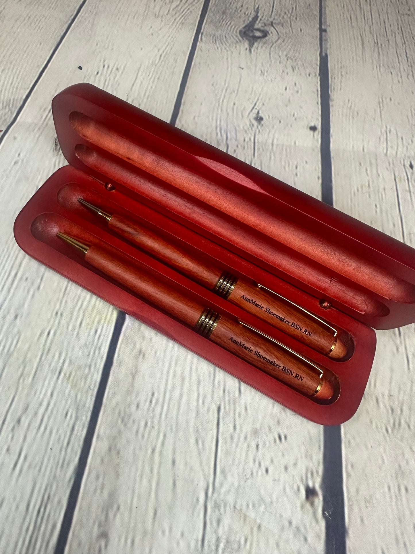 Rosewood Pen and Pencil Set