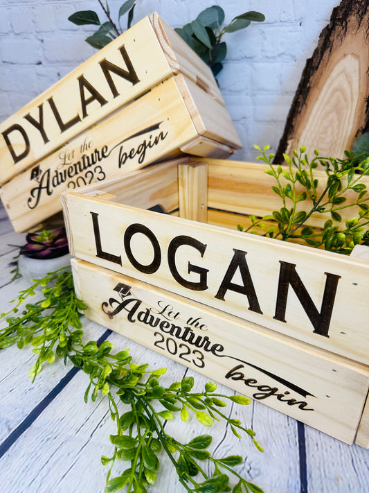 Personalized Crate